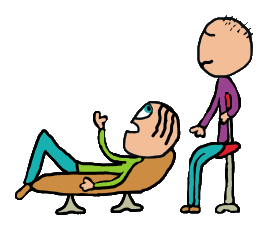 Psychiatry - patient laying on couch talking to analyst