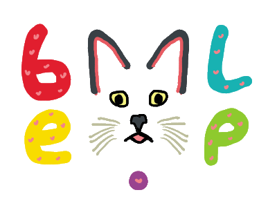 Blep expression for a cat sticking out it's tongue.  Word and cat in a fun graphic. Blep cat!