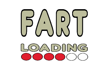 It's only fair to warn people with this humorous Fart Loading design. Features the word and a loading graphic underneath.