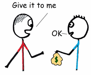 A Fool and his Money illustration