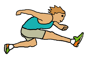 Hurdling Hurdles design shows track and field athlete clearing a hurdle. A metaphor for challenges in life with many hurdles to cross or just a cool hurdling graphic.