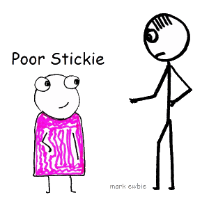 Allie Brosh and stick man