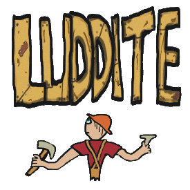 A traditional worker with hand tools creates a 