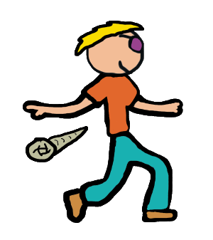 Mic Drop design features a stickman walking off dropping a microphone as he goes. It's a drop the mic moment.