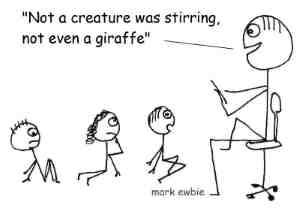 Reading the Night Before Xmas