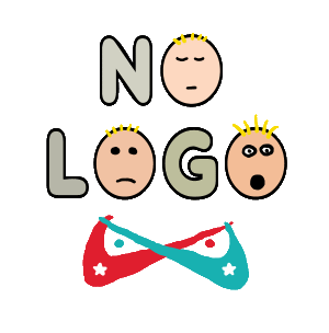 No Logo Anti Brand Capitalist features the No Logo words, with a face getting angrier, and a logo style design below creating a kind of pirate flag with eyes. Maybe consumers will wake up one day. Throw brands in the bin.