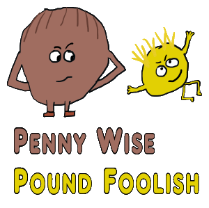 The old money saving expression 