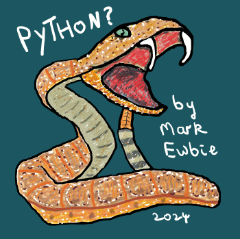 Humorous Python picture