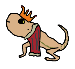 A Royal Lizard