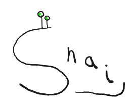 drawing of snail made from letters