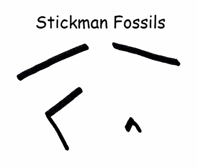 Stickman fossil remains