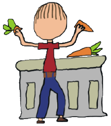 Sacrificing a carrot in a vegan alternative to appease the Gods