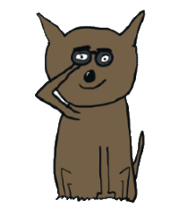 Watchdog - holds pair of binoculars and watches