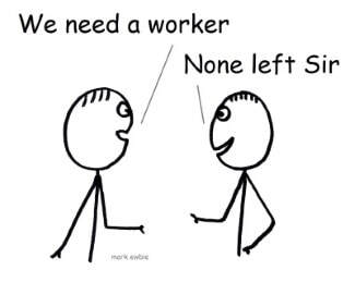 Outsourcing: Boss asks manager for a worker - 